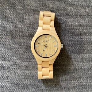 COPY - JORD Maple Fieldcrest Watch (Needs New Battery)